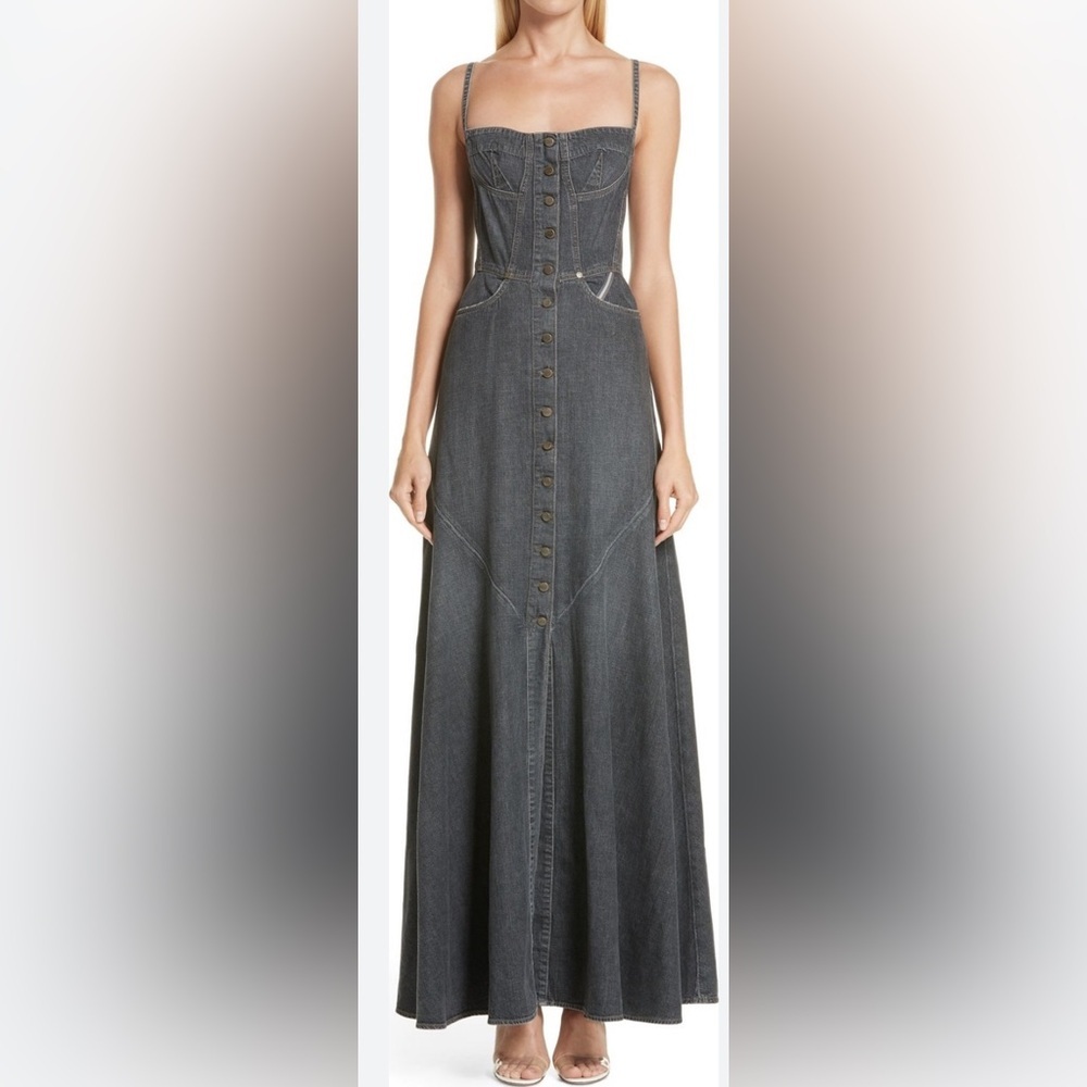 NWOT New Jean Atelier Agnes Denim Dress size 0